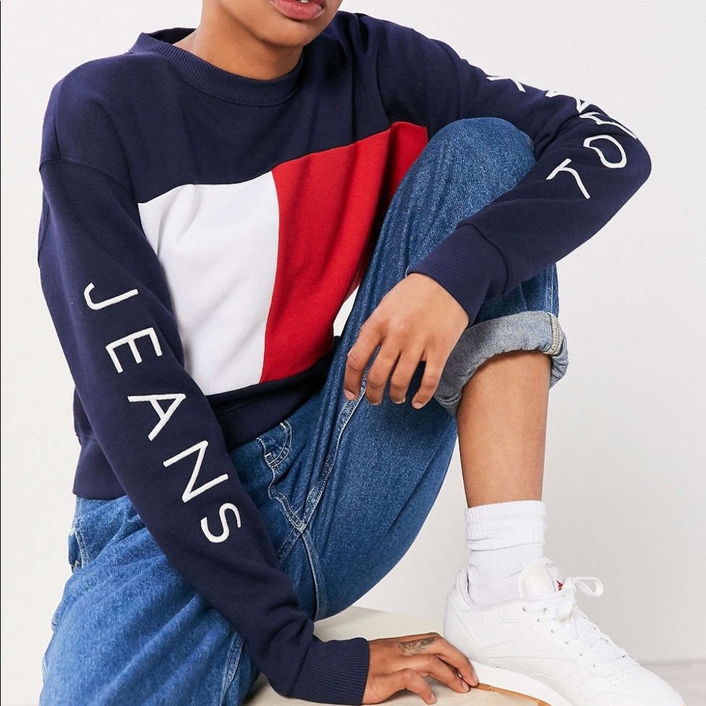 ❤️ Tommy capsule flag sweatshirt